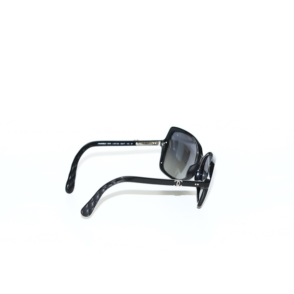 CHANEL Sunglasses Oversized Black Gradient Lens - Picture 5 of 7